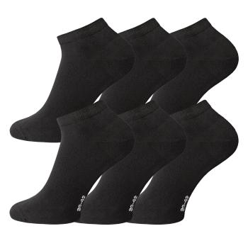 6 Paar TippTexx 24 GOTS Sneakersocken mit Bio-Baumwolle